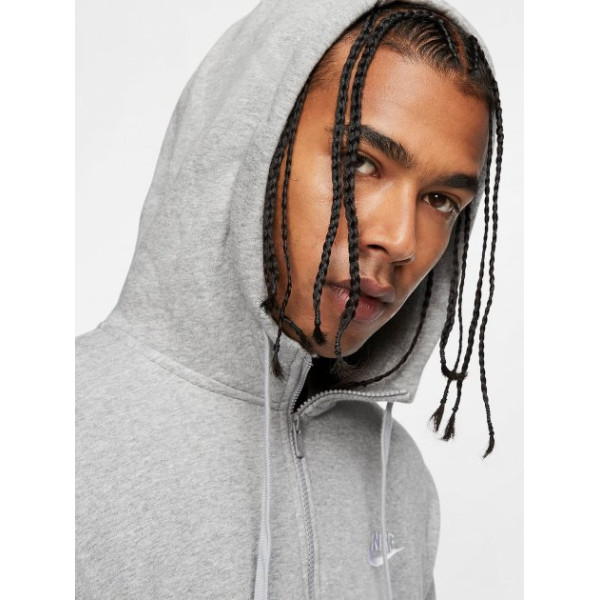Бомбер чоловічий Nike M Nsw Club Hoodie Fz Bb (BV2645-063)