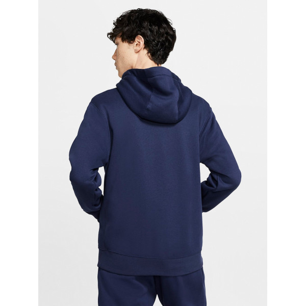 Бомбер чоловічий Nike M Nsw Club Hoodie Fz Bb (BV2645-410)