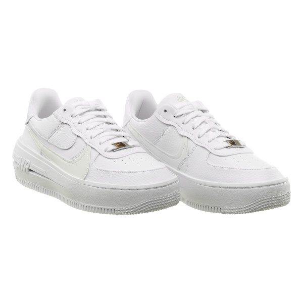Кросівки жіночі Nike Air Force 1 Plt.Af.Orm Triple White W (DJ9946-100)